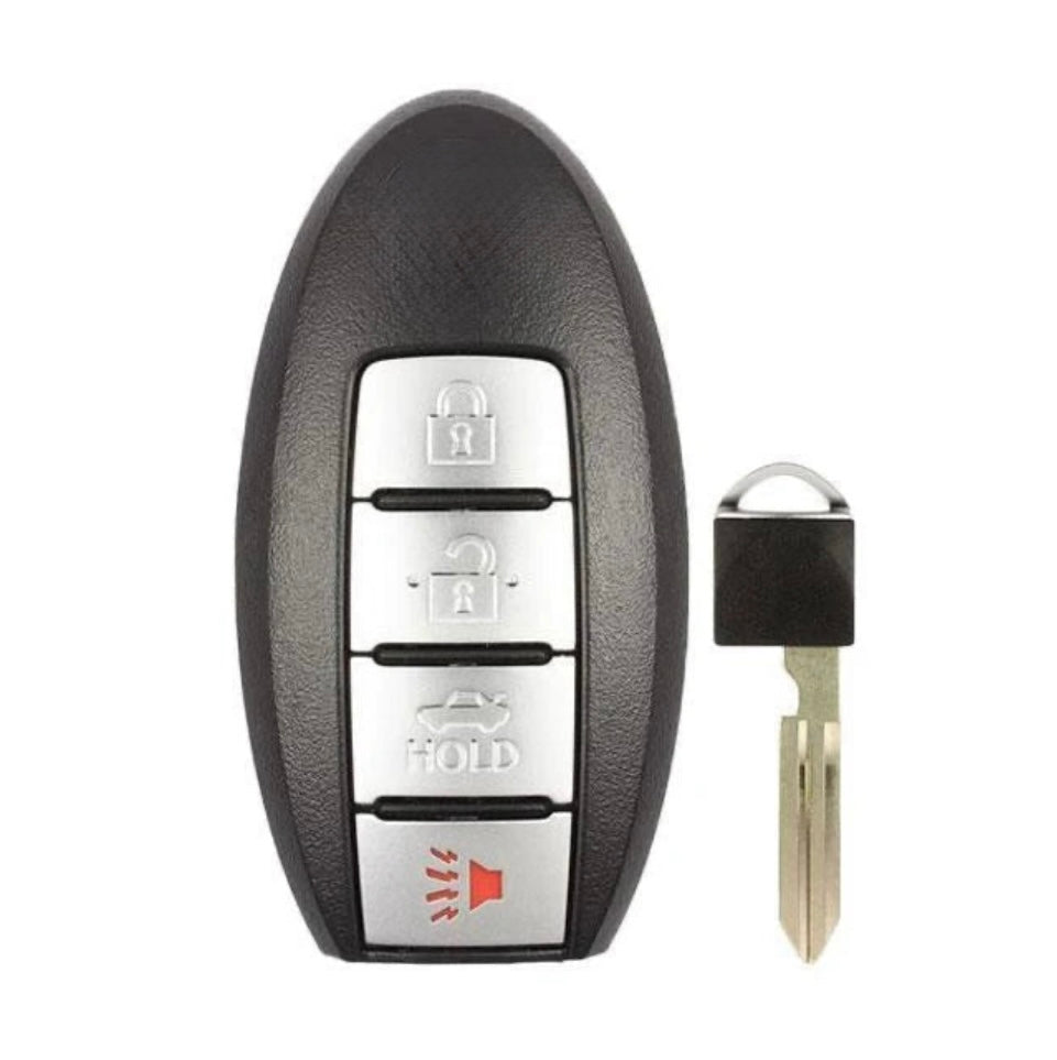 2007-2012 Nissan / Infiniti / Smart Key 4B Trunk / CWTWBU618 / CWTWBU735 / With ID46 Emergency Key / AFTERMARKET 2007-2012 Nissan / Infiniti / Smart Key 4B Trunk / CWTWBU618 / CWTWBU735 / With ID46 Emergency Key / AFTERMARKET